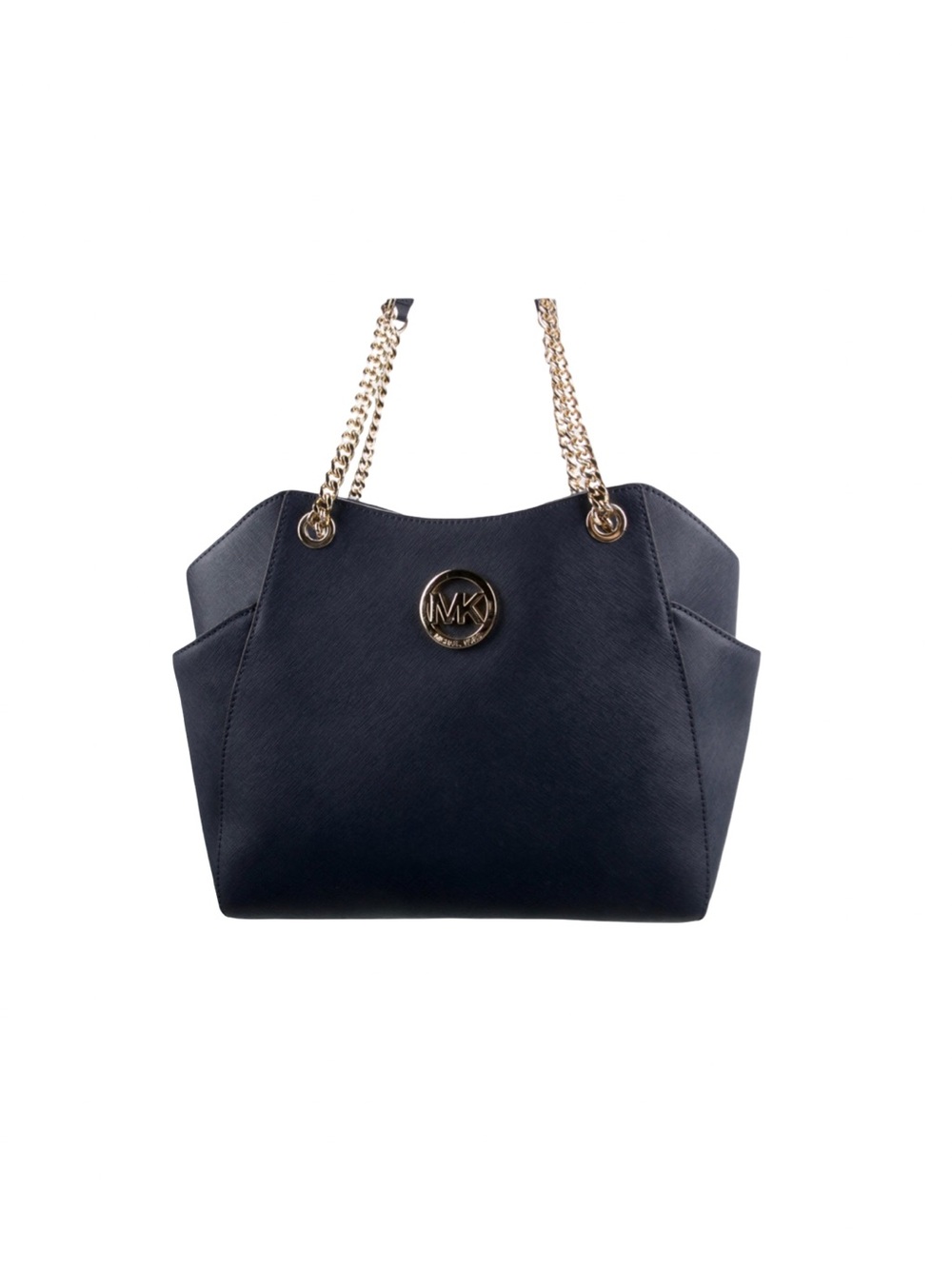 Michael Michael Kors Chain Strap Leather Shoulder Bag